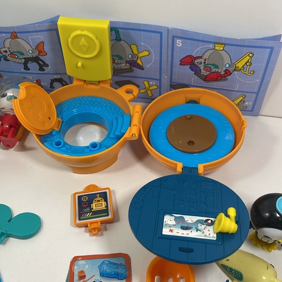 Octonauts By Mattel Gup A Submarine & Figures 2010 Lot #2 - Picture 6 of 8